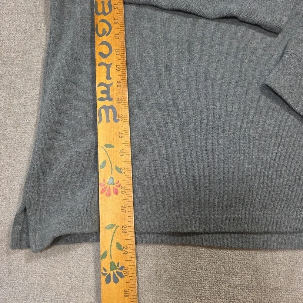 Polo Ralph Lauren Men's XL X-Large Gray 1/4 Zip Pullover Sweater Cotton Classic